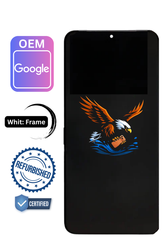 OLED Assembly | for: Pixel 9 Pro XL | Original | with: Frame & Fingerprint Reader