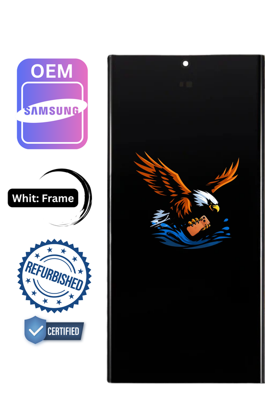 OLED Assembly | for: Samsung Galaxy S24 Ultra | Original | with: Frame