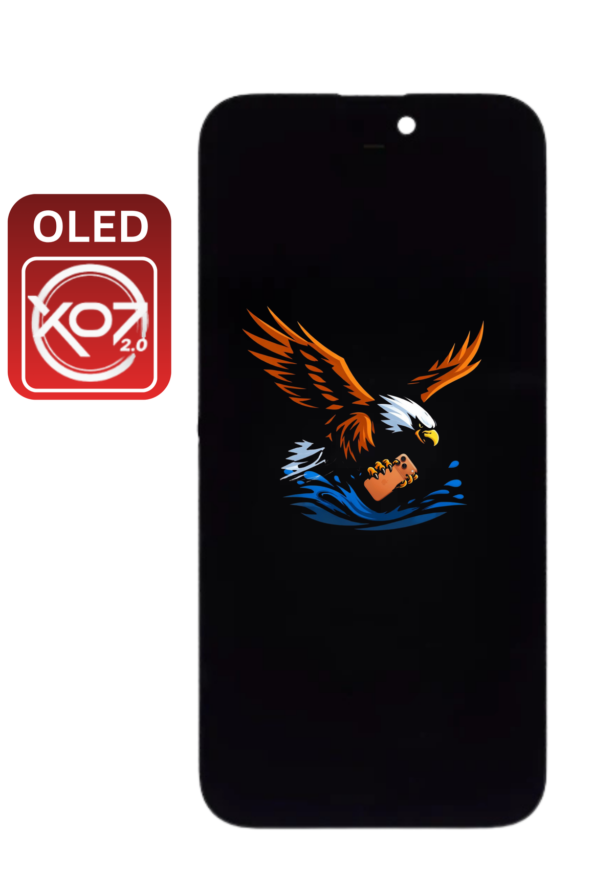 OLED Assembly | for: iPhone 15 | XO7: (Soft, 120Hz) | Full Breakage Coverage