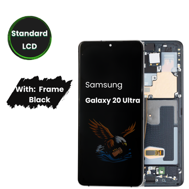 LCD Assembly | for: Samsung Galaxy S20 Ultra | with: Frame