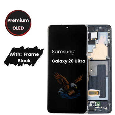 OLED Assembly | for: Samsung Galaxy S20 Ultra | with: Frame