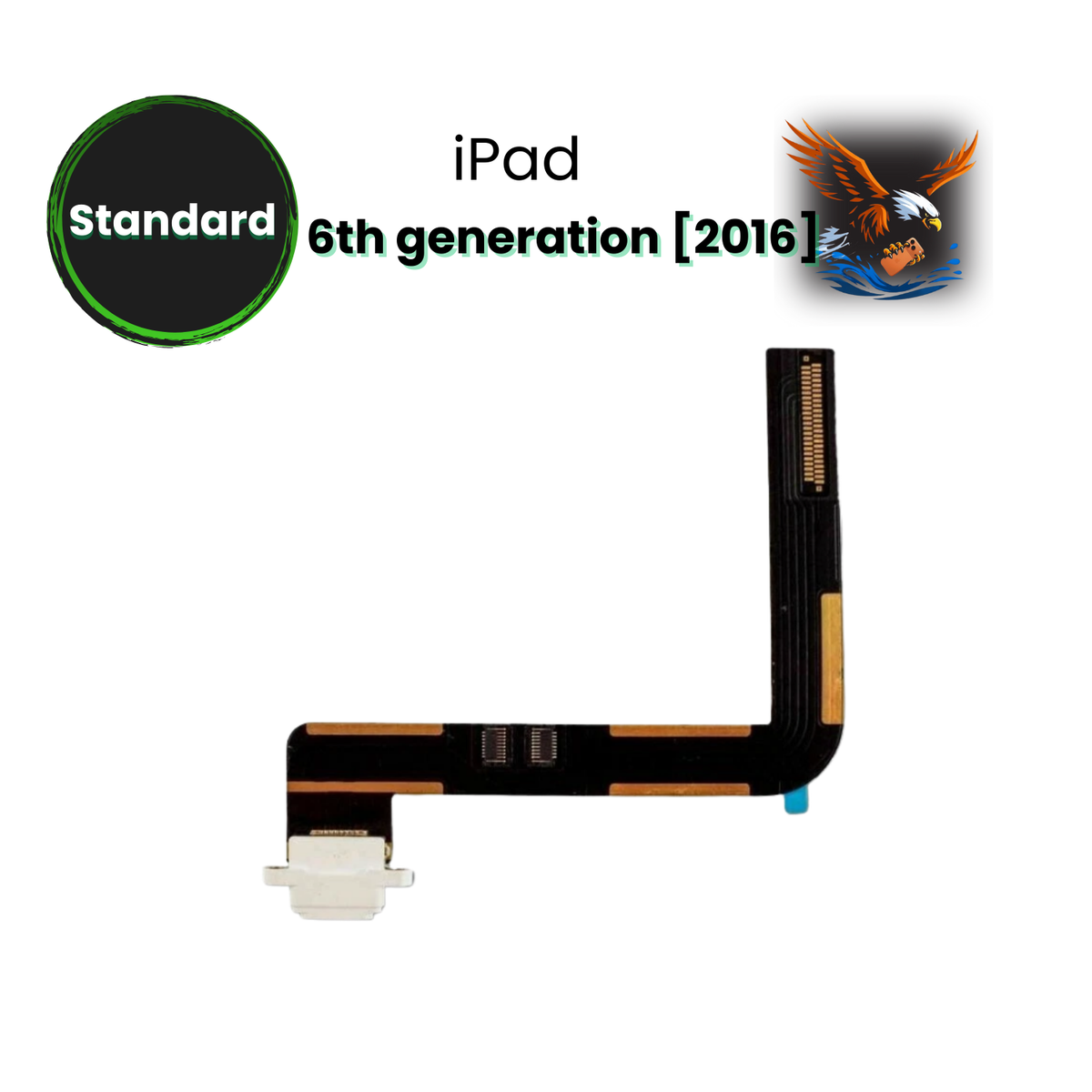 Charging Port Flex Cable | for: iPad Air 1, iPad 5, iPad 6