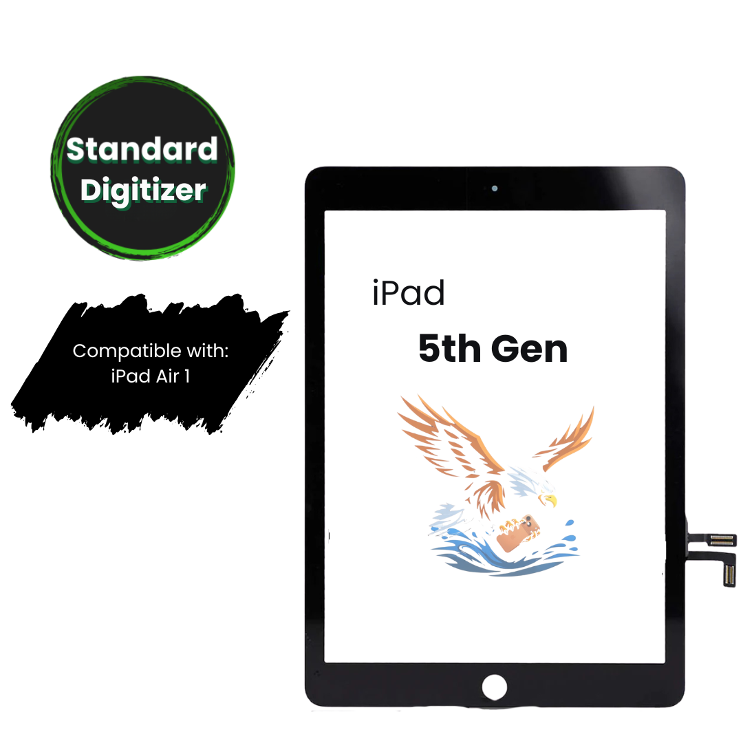 iPad 5 (2017) - Digitizer Black [Standard]