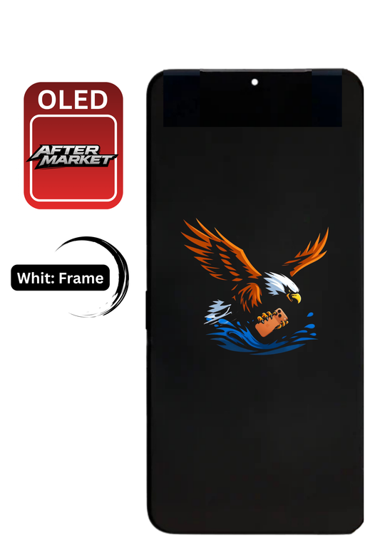 OLED Assembly | for: Pixel 9 Pro XL | with: Frame & Fingerprint Reader