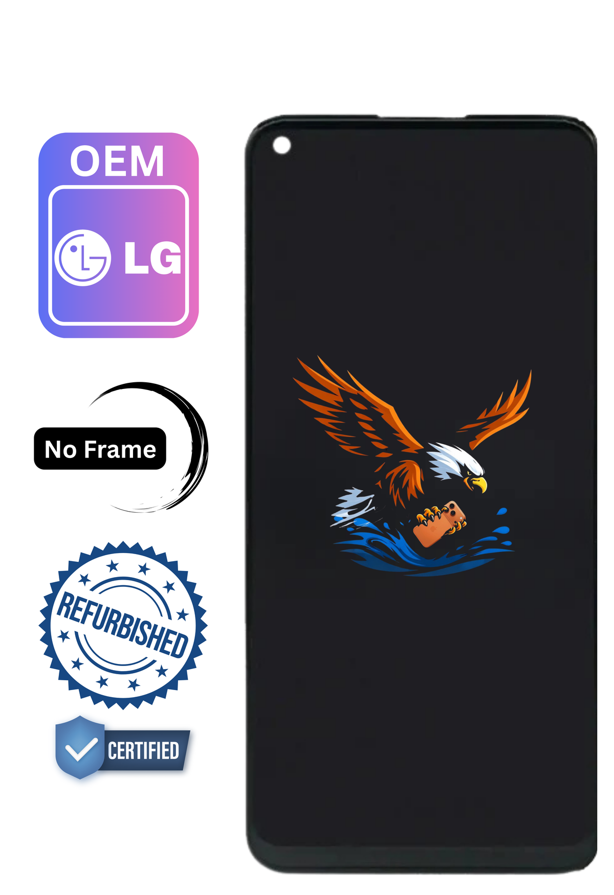 LCD Assembly | for LG Stylo 4/5 | Original | No Frame