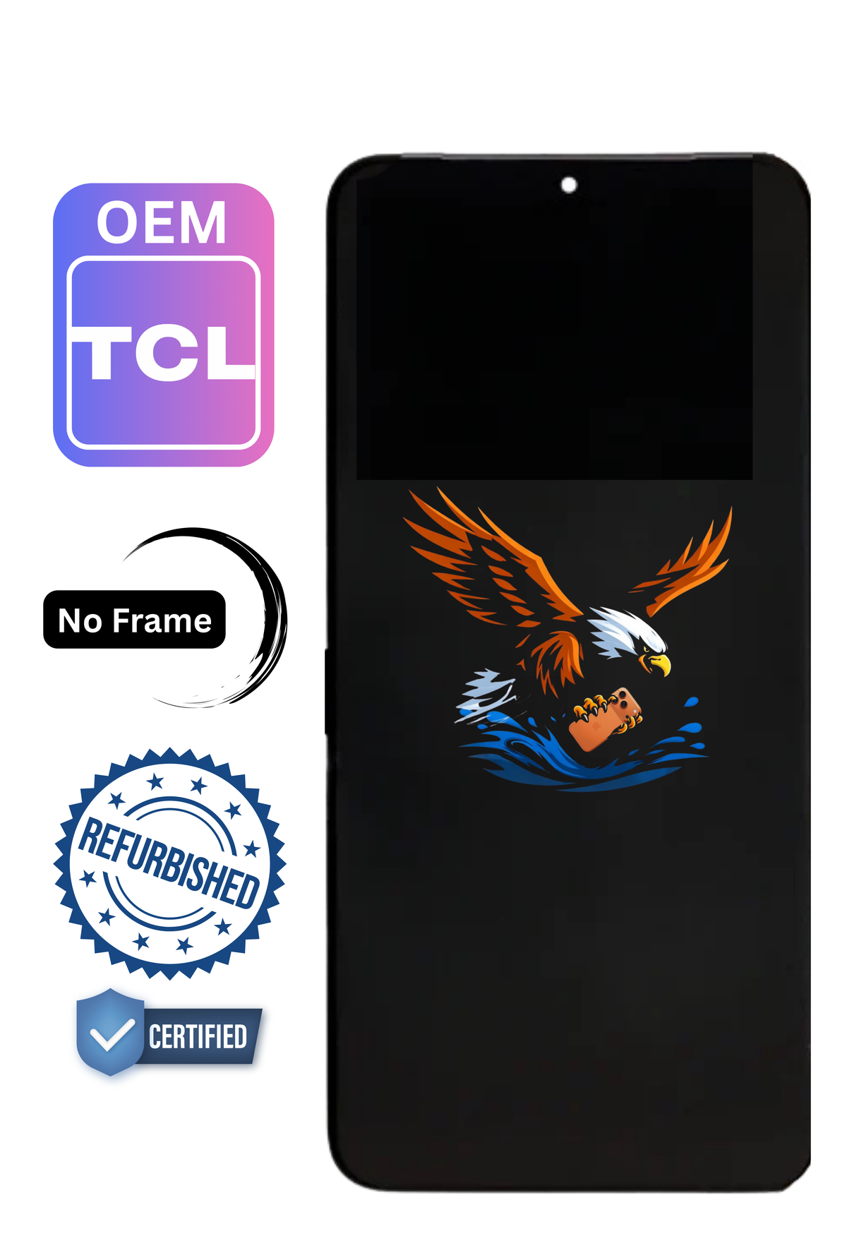 LCD Assembly | for: TCL 20 XE, 30 XE, 20R | Original | No Frame