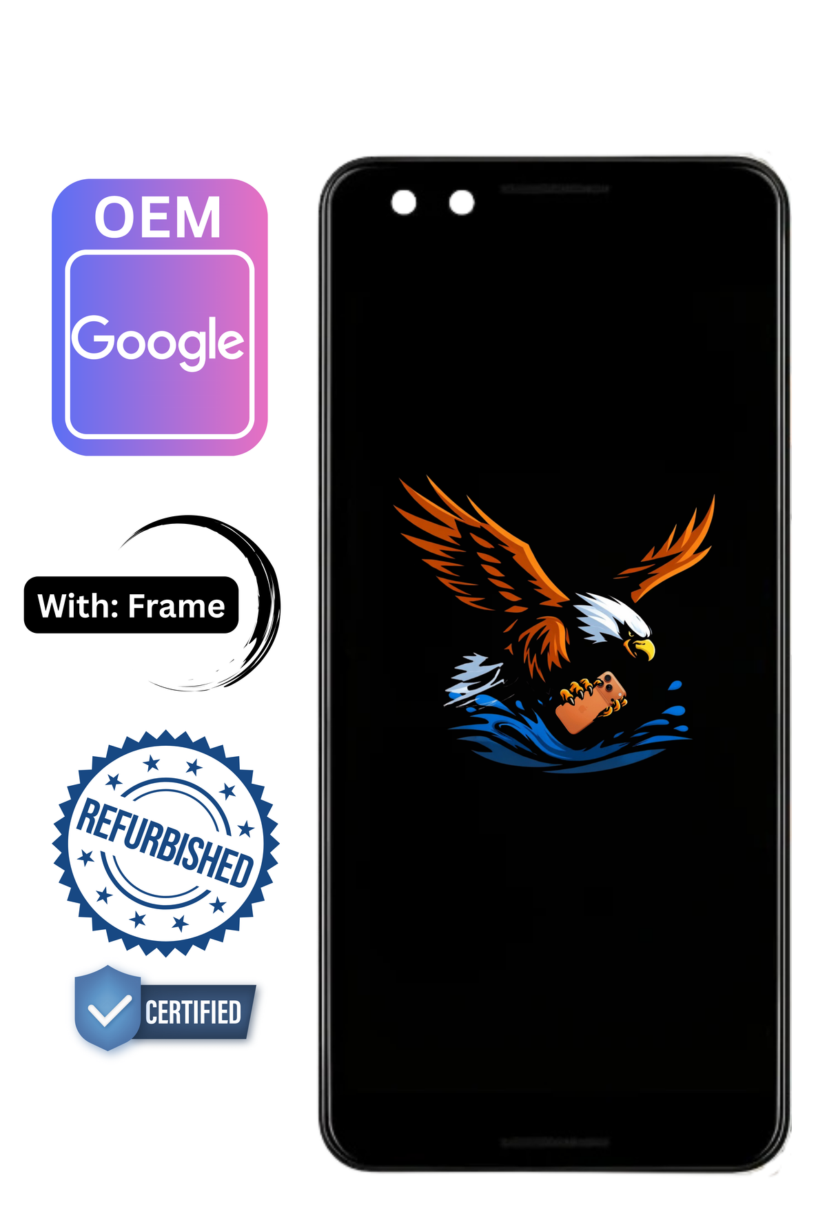 OLED Assembly | for: Pixel 3 XL | Original