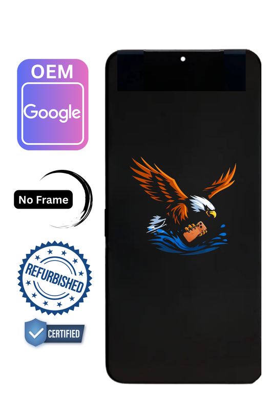 OLED Assembly | for: Pixel 6a | with: Frame
