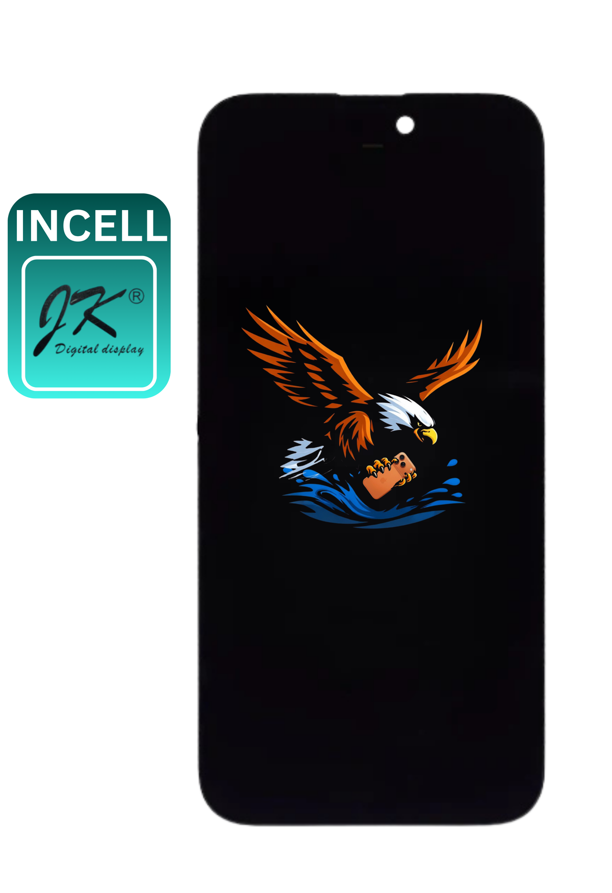LCD Assembly | for: iPhone 15 | JK: INCELL (FHD, 90Hz)