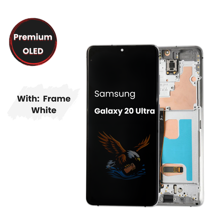 OLED Assembly | for: Samsung Galaxy S20 Ultra | with: Frame
