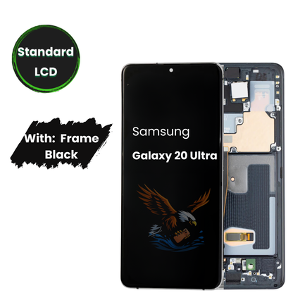 LCD Assembly | for: Samsung Galaxy S20 Ultra | with: Frame