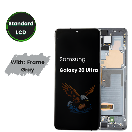 LCD Assembly | for: Samsung Galaxy S20 Ultra | with: Frame