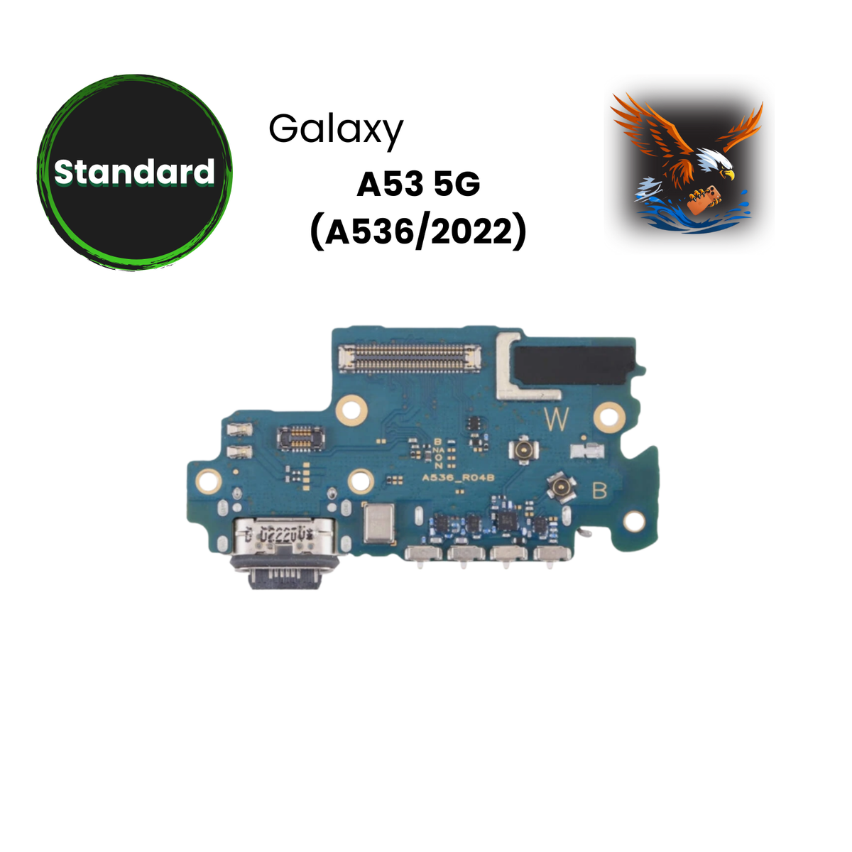 Charging Port | for: Samsung Galaxy A53 5G (A536 / 2022) | with: Sim Card Reader