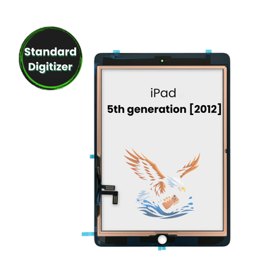 Digitizer | for: iPad Air 1, iPad 5 | with: Small Parts